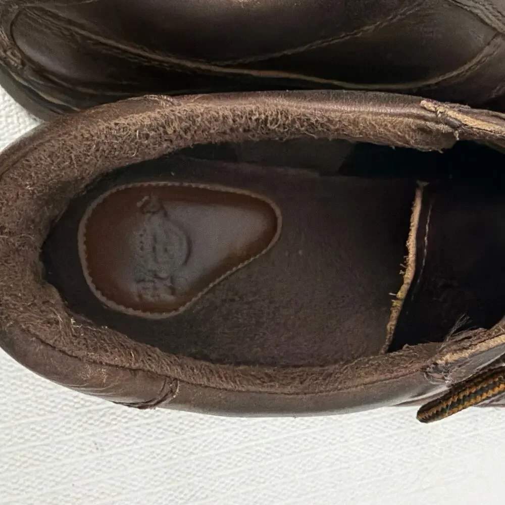 Dr Martens Shoes Mens Size 11 Brown Leather Oxford Grunge Distressed - Picture 5 of 10